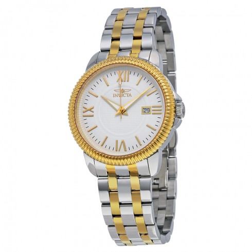 Invicta Specialty White Dial Two-tone Swiss Quartz Men's Watch 18106 watches