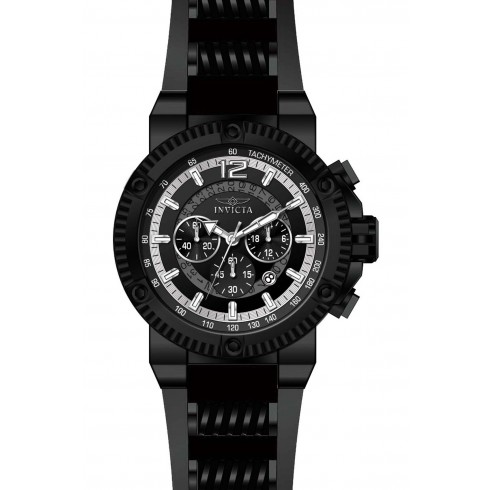 Invicta Speedway Chronograph Black Dial Black Polyurethane Men's Watch 20046 watches
