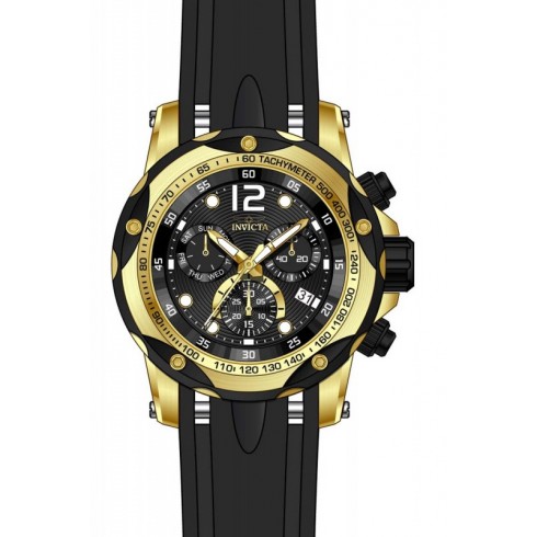 Invicta Speedway Chronograph Black Dial Black Polyurethane Men's Watch 20073 watches