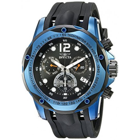 Invicta Speedway Chronograph Black Dial Black Polyurethane Men's Watch 20074 watches