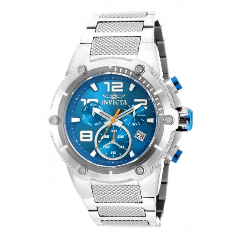 Invicta Speedway Chronograph Blue Dial Stainless Steel Men's Watch 19527 watches