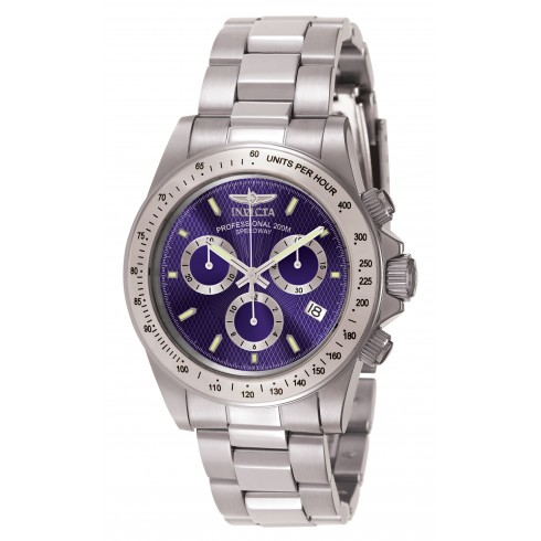 Invicta Speedway Chronograph Blue Dial Stainless Steel Men's Watch 7027 watches