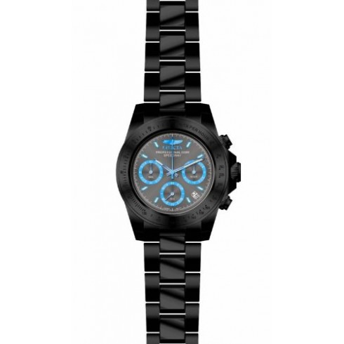 Invicta Speedway Chronograph Grey Dial Black Ion-plated Men's Watch 17313 watches