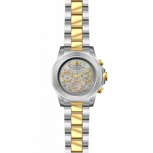 Replica Invicta Speedway Chronograph Mother of Pearl Dial Two-tone Men's Watch 16259 Watch