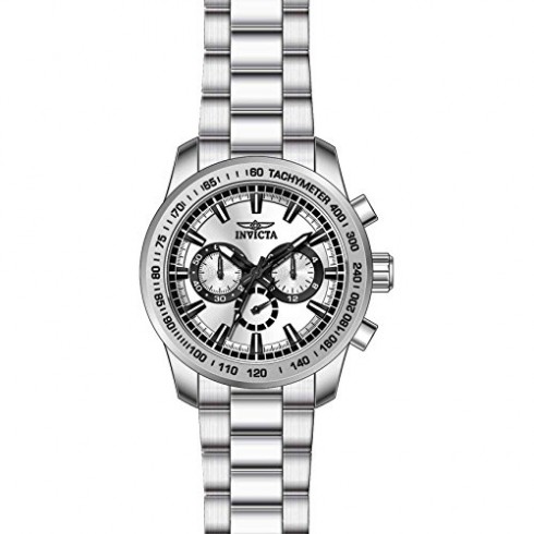 Invicta Speedway Chronograph Silver Dial Stainless Steel Men's Watch 21794 watches