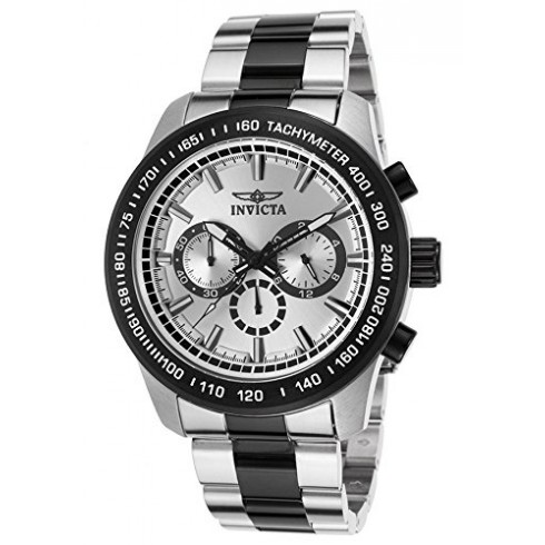 Invicta Speedway Chronograph Silver Dial Two-tone Men's Watch 21799 watches