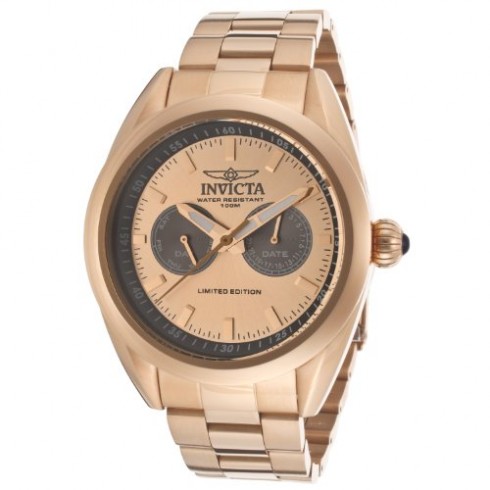Invicta Speedway Multi-Function Rose Dial 18kt Rose Gold-plated Men's Watch 14705 watches
