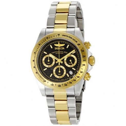 Invicta Speedway Two-tone Steel Black Men's Watch 9224 watches