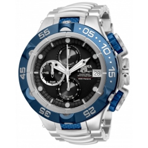 Invicta Subaqua Automatic Chronograph Black Dial Stainless Steel Men's Watch 12865 watches