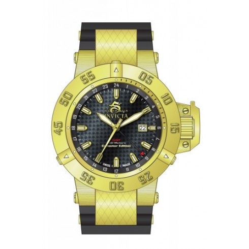 Invicta Subaqua Black Dial Black Polyurethane Men's Watch 80423 watches