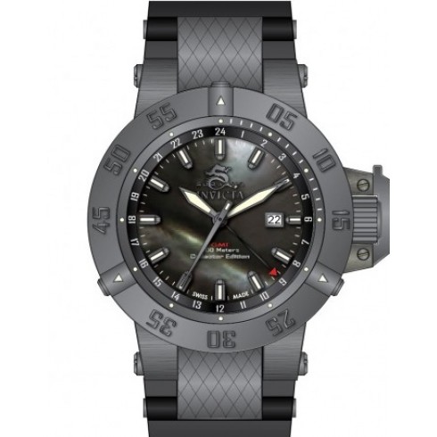Invicta Subaqua Black Dial Black Polyurethane Men's Watch 80429 watches