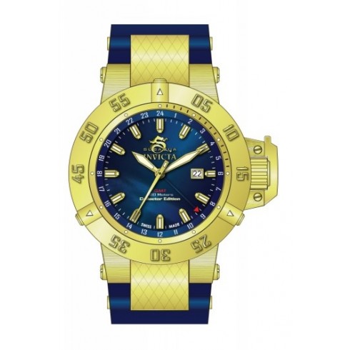 Invicta Subaqua Blue Dial Blue Polyurethane Men's Watch 80425 watches