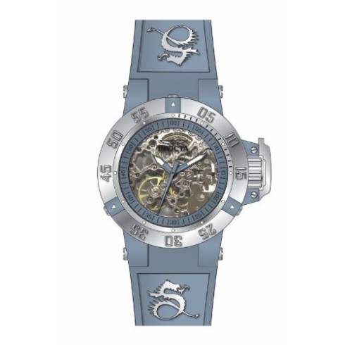 Invicta Subaqua Blue Skeleton Dial Blue Silicone Ladies Watch 16778 watches