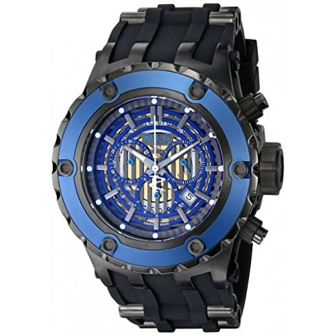 Invicta Subaqua Blue Skeletonized Dial Black Black Rubber Men's Watch 16828 watches