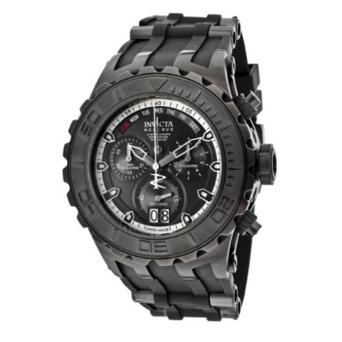 Invicta Subaqua Chronograph Black Dial Black IP Stainless Steel Men's Watch 12344 watches