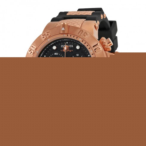 Invicta Subaqua Chronograph Black Dial Black Polyurethane Men's Watch 15803 watches