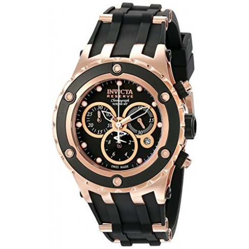 Invicta Subaqua Chronograph Black Dial Black Polyurethane Men's Watch 80416 watches