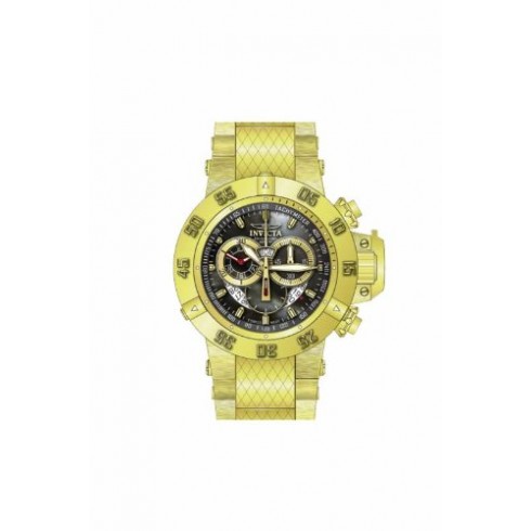 Invicta Subaqua Chronograph Black Dial Gold-plated Men's Watch 80528 watches