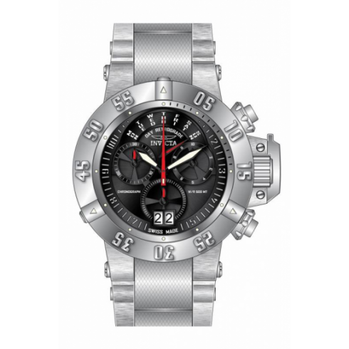 Invicta Subaqua Chronograph Black Dial Stainless Steel Men's Watch 17611 watches