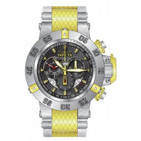 Invicta Subaqua Chronograph Black Dial Stainless Steel Men's Watch 80508 watches