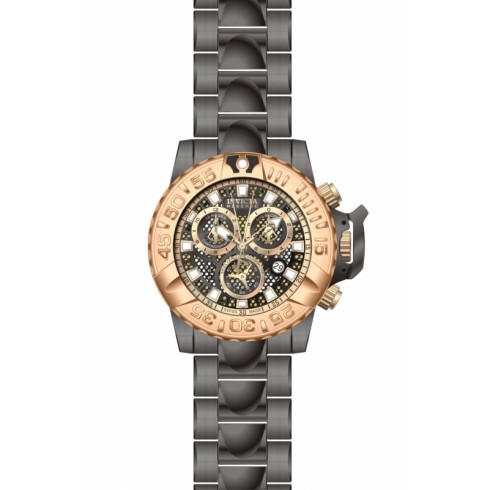 Invicta Subaqua Chronograph Black Perferated Dial Black Ion-plated Men's Watch 14489 watches