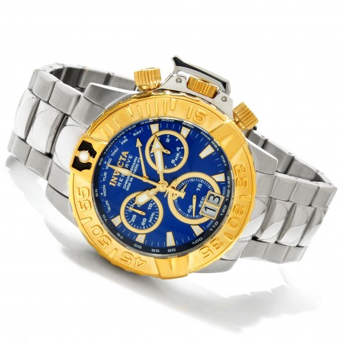 Invicta Subaqua Chronograph Blue Dail Stainless Steel Men's Watch 10647 watches
