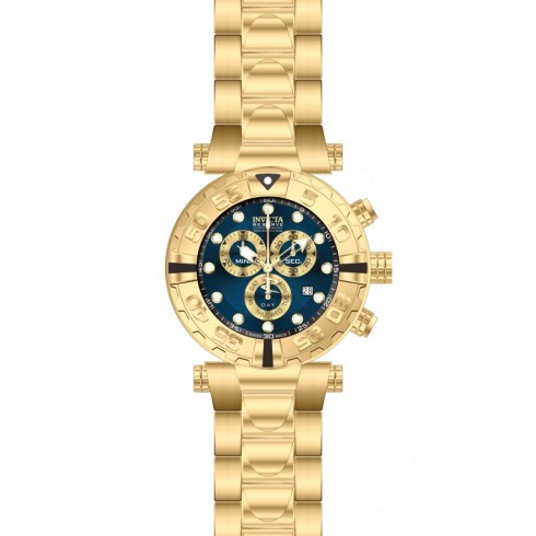 Invicta Subaqua Chronograph Blue Dial Gold-plated Men's Watch 17577 watches