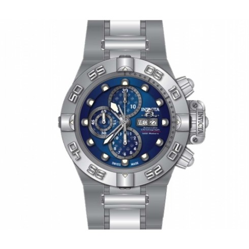 Invicta Subaqua Chronograph Blue Dial Stainless Steel Men's Watch 11047 watches