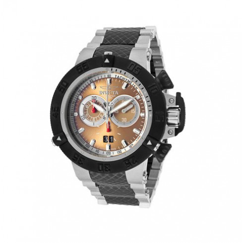 Invicta Subaqua Chronograph Copper Dial Stainless Steel and Gunmetal Men's Watch 11585 watches