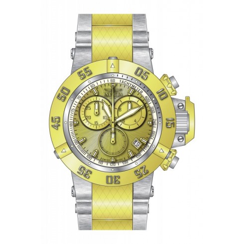 Replica Invicta Subaqua Chronograph Gold and Silver Dial Two-tone Men's Watch 15949 Watch