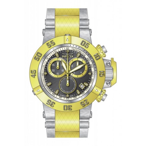 Invicta Subaqua Chronograph Gunmetal and Silver Dial Two-tone Men's Watch 15948 watches