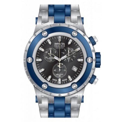 Replica Invicta Subaqua Chronograph Gunmetal Dial Stainless Steel Men's Watch 80518 Watch