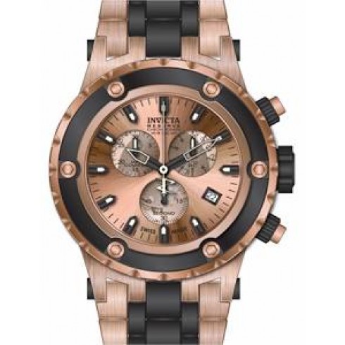 Invicta Subaqua Chronograph Rose Dial Rose Gold Ion-plated Men's Watch 80513 watches