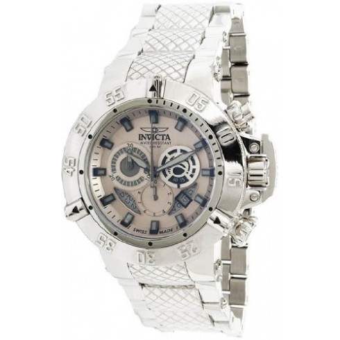 Invicta Subaqua Chronograph Silver Dial Stainless Steel Men's Watch 11590 watches