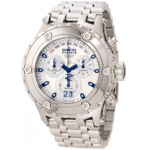 Invicta Subaqua Chronograph Silver Dial Stainless Steel Men's Watch 11871 watches