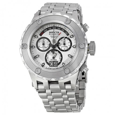 Invicta Subaqua Chronograph Silver Dial Stainless Steel Men's Watch 1565 watches