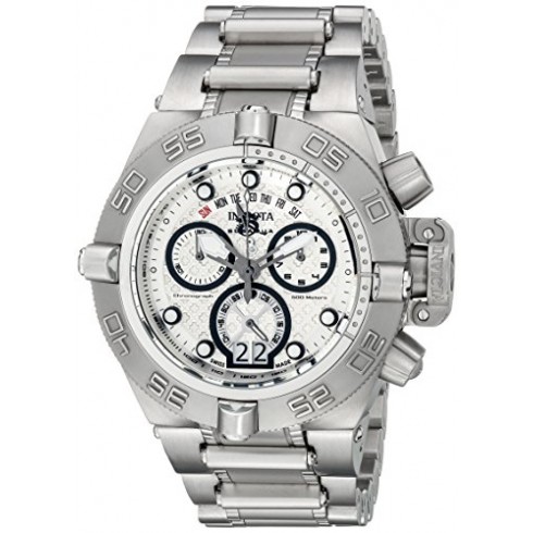 Invicta Subaqua Chronograph Silver Dial Stainless Steel Men's Watch 17603 watches