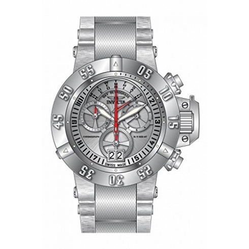Invicta Subaqua Chronograph Silver Dial Stainless Steel Men's Watch 17612 watches