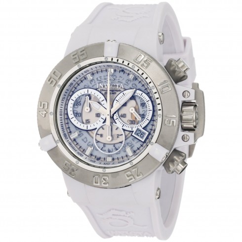 Invicta Subaqua Chronograph White Rubber Ladies Watch 0939 watches