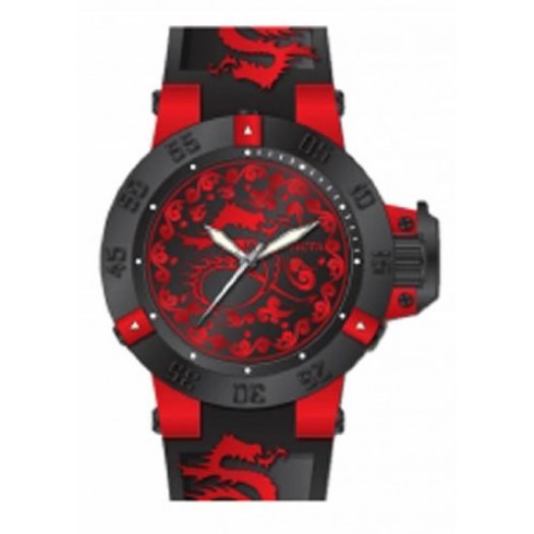 Invicta Subaqua Dragon Dynasty Red and Black Dial Men's Watch 11540 watches