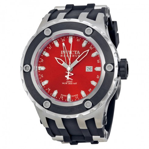 Invicta Subaqua GMT Red Dial Black Polyurethane Men's Watch 80584 watches