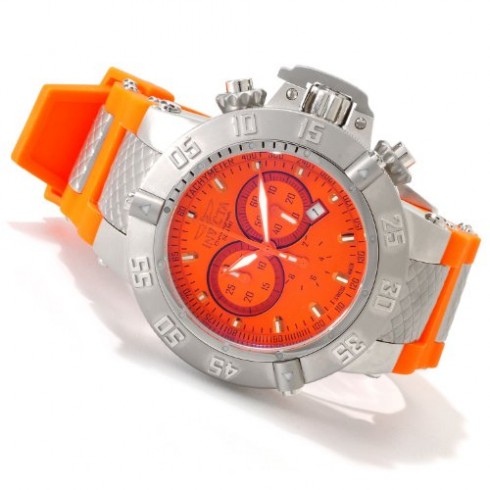 Invicta Subaqua III Swiss Chronograph Yellow Dial Stainless Steel Men's Watch 1378 watches