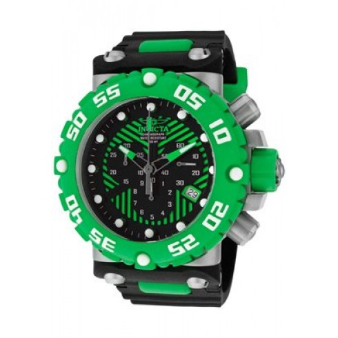 Invicta Subaqua Nitro Chronograph Black Dial Men's Watch 10040 watches