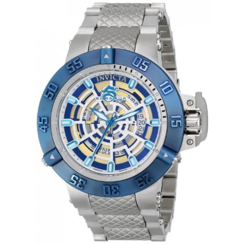 Invicta Subaqua Noma II Skeletonized Dial Stainless Steel Men's Watch 16046 watches