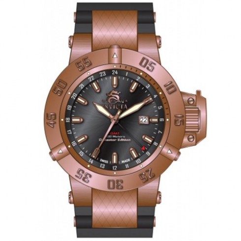 Invicta Subaqua Noma III Black Black Rubber Men's Watch 80427 watches