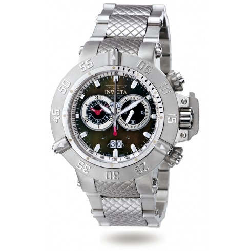 Invicta Subaqua Noma III Chronograph Mother Of Pearl Dial Stainless Steel Men's Watch 4574 watches