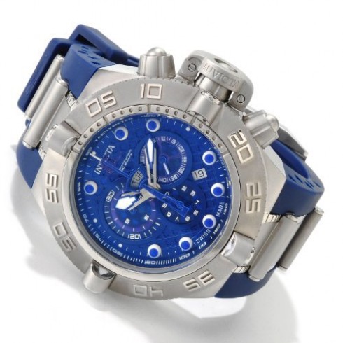Invicta Subaqua Noma IV Swiss Chronograph Blue Dial Stainless Steel Men's Watch 1389 watches