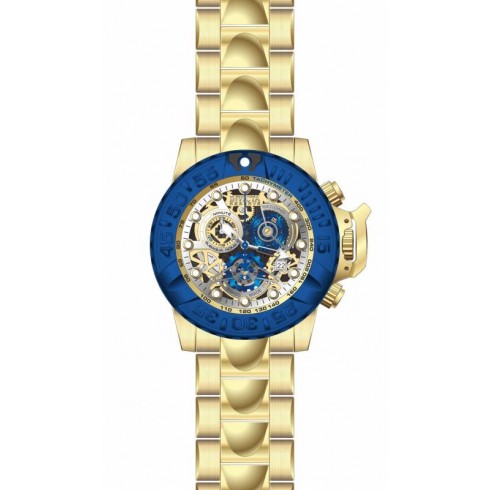 Invicta Subaqua Noma Reserve Chronograph Skeleton Dial Gold-plated Men's Watch 18237 watches