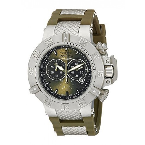 Invicta Subaqua Olive Dial Men's Chronograph Watch 19338 watches