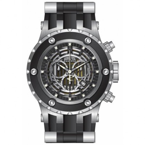 Invicta Subaqua Reserve Chronograph Black Dial Silver-plated Men's Watch 16831 watches